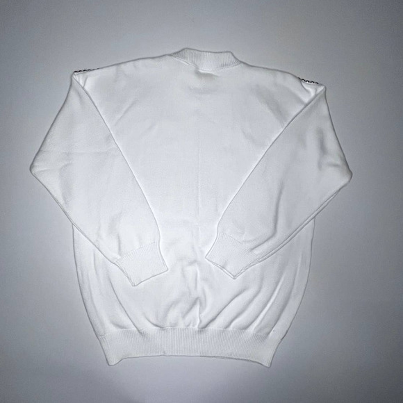 Clodia Dee Sweater Applique Jeweled Cotton Women's Large Beverly Goldberg - Picture 2 of 6